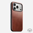 NOMAD Modern Leather Case Phone Case compatible for i17 series (Horween Leather & Magnetic)