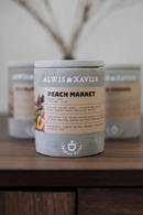 Alwis & Xavier Peach Market - Inspire Series Soy Wax Candle