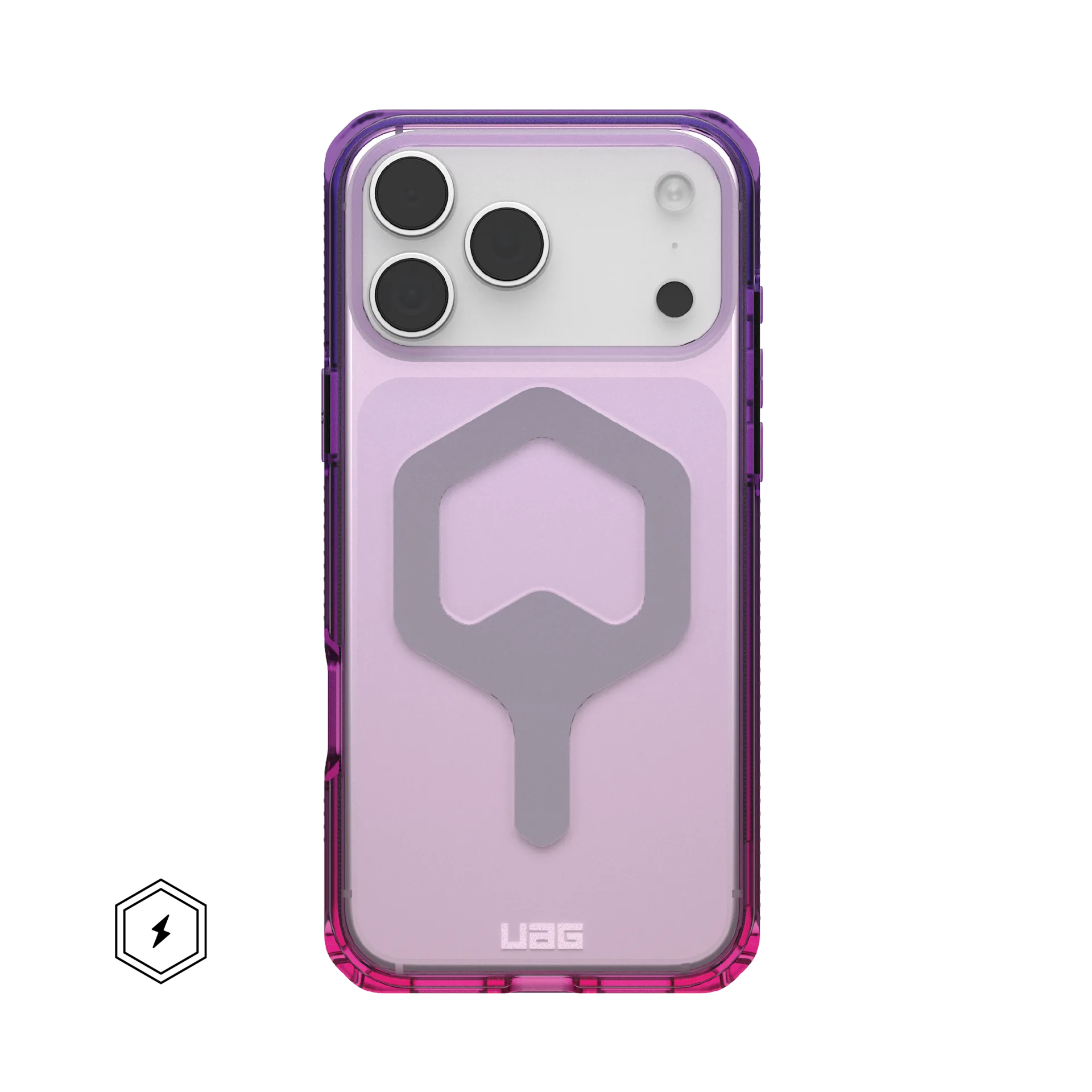 UAG Plyo iPhone 17 series Case - Purple Pink Ombré – Oribags