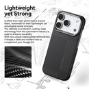 Raptic Aramid Fiber Geotik Case with Magsafe for iPhone 17 Series - Mondrian