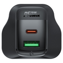 ACEFAST A79 PD20W GaN (USB-A+USB-C) charger (UK)