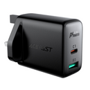 ACEFAST Fast Charge Wall Charger A8 PD32W (1xUSB-C+1xUSB-A) UK