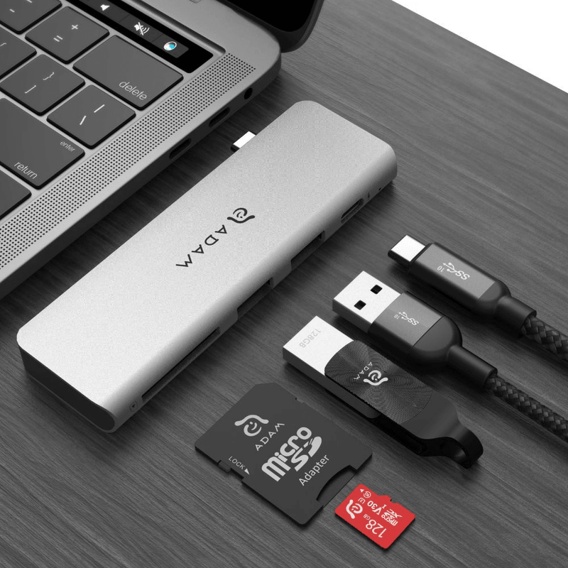 ADAM elements CASA Hub 5E USB-C 5in1 SD 3.0 Card Reader Hub - Oribags