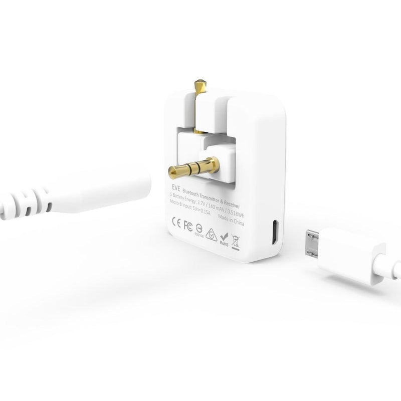 ADAM elements EVE Bluetooth Transmitter & Receiver - White - Oribags