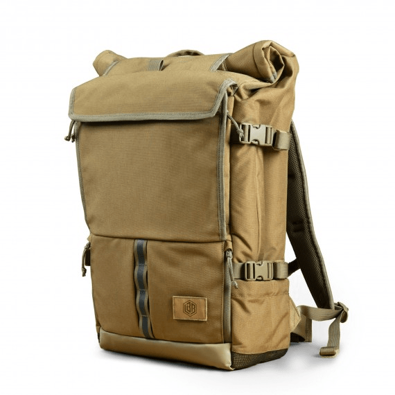 Life Behind Bars The Peloton 30-42L Rolltop Backpack - Desert - Oribags