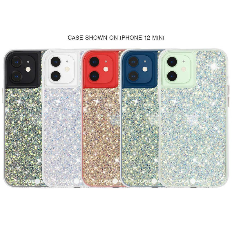 Casemate iPhone 12 Mini (5.4") Twinkle Case with Micropel - Stardust - Oribags.com