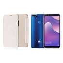 (Clearance) Meleovo Smart Jacket (Flip) for Huawei Nova 2 lite - Brown - Oribags.com