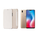 (Clearance) Meleovo Smart Jacket (Flip) for Vivo V9 - Brown - Oribags.com