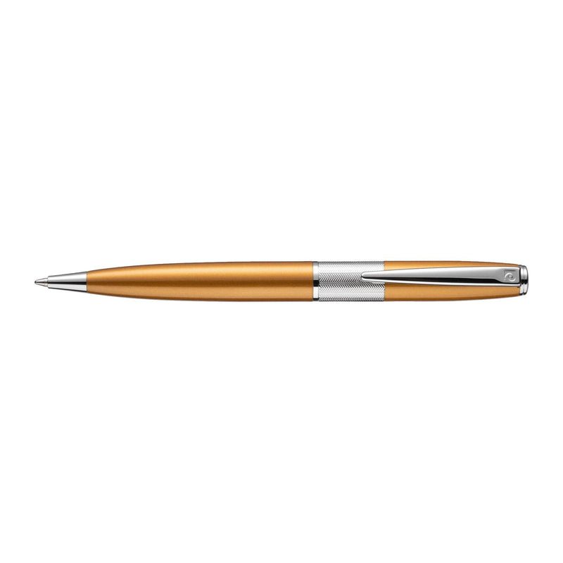 (Clearance) Pierre Cardin Rex Ball Pen - Chrome Gold - Oribags.com