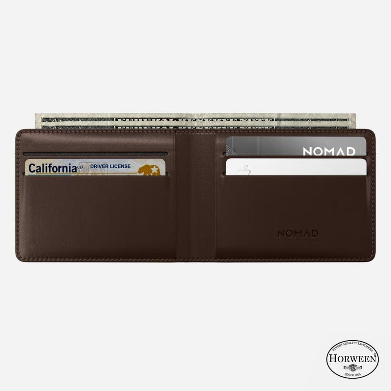Nomad Horween Leather Bifold Wallet - Oribags.com