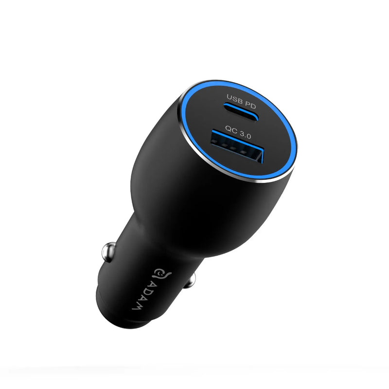 ADAM elements OMNIA C1 Pro 83W Powerful Car Charger - Black