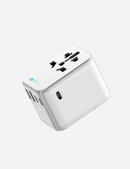 Energea Bazic GoPort | 28W Travel Adapter - White