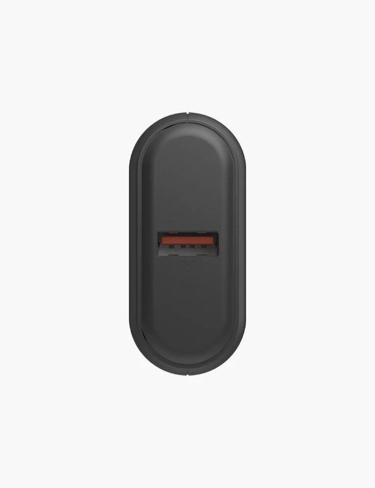 Energea Compac Mini 3 | 10000mAh Powerbank w/ Display - Gunmetal Black