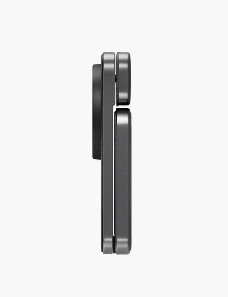 Energea MagTrio Plus | 3 in 1 Foldable Qi2 Magnetic Wireless Charger - Gunmetal