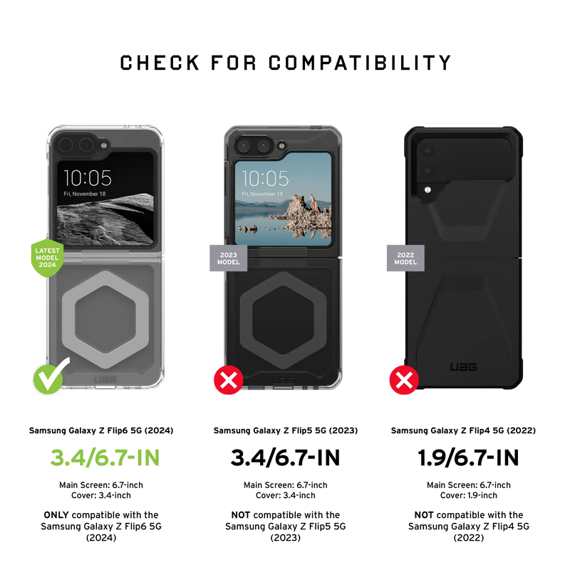 UAG Samsung Galaxy Flip 6 Plyo Pro