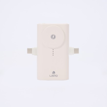 LaPO 5,000mAH Fast Charging Pocket Power Bank 2 Type-C
