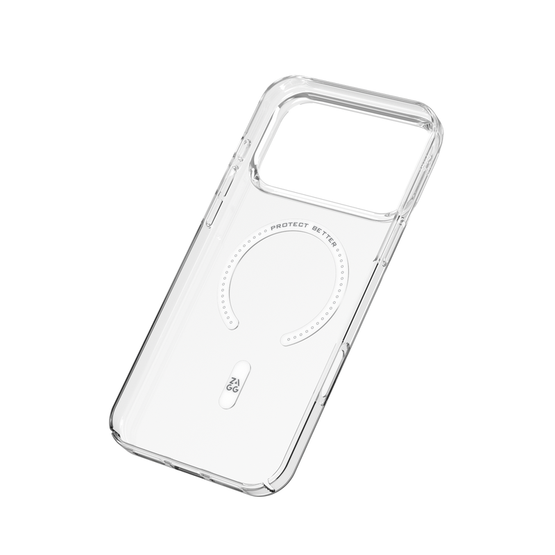 ZAGG Essential Hampton Snap Lite MagSafe Case for iPhone 17 Series - Clear