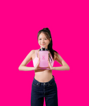 Over 1.5L Oversized Pro Bottle with Flip Cap