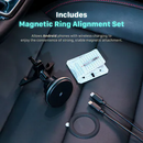 ADAM elements CQ2 | Qi2 Magnetic Charging Car Mount