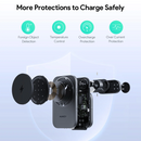 Aukey LC-MC312 MagFusion Z Qi2 MFW 3-in-1 15W Foldable Magnetic Fast Wireless Charging Station