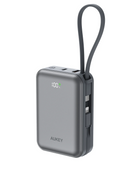 Aukey PB-Y92L 20K mAh 35W Swivel Mini L Power Bank with USB C and Lightning Cable - CCC Certification