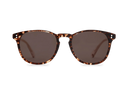 (Markdown) Rocket Eyewear MTO P3 Classic Sunglasses - Caviar Tortoise & Rosé with Brown Polarized Lenses (Tortoise and Crystal) - Raised Asian Fit