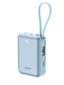 Aukey PB-Y92L 20K mAh 35W Swivel Mini L Power Bank with USB C and Lightning Cable - CCC Certification