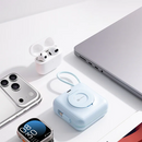 Hoda 10000mAh Dual Line Fast Charging Mobile Power Supply With Magsafe And Holder