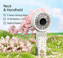 [JisuLife x Maltese] Handheld Fan Life7 Grey Limited Edition (5000mAh)