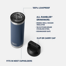 YETI Rambler®  18 oz Water Bottle  WITH CHUG CAP