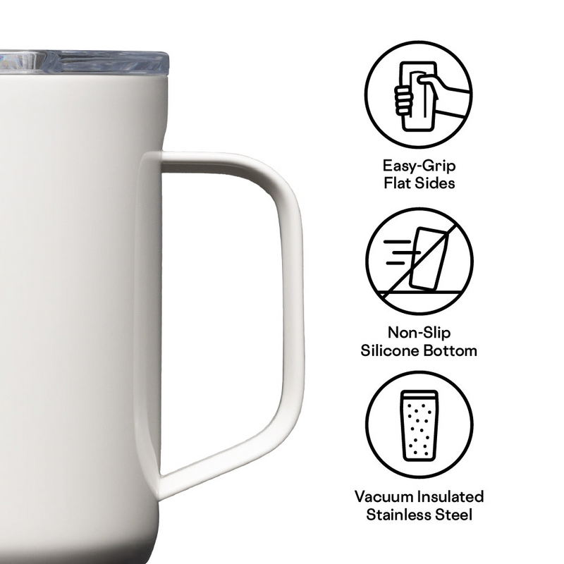 [Engraving Available] Corkcicle 16oz Coffee Mug | Pure Taste Collection