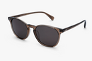 (Markdown) Rocket Eyewear MTO P3 Classic Sunglasses - Espresso Crystal with Brown Polarized Lenses (HYGG) - Raised Asian Fit