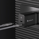 ADAM elements OMNIA X45C - GaN 45W Dual USC-C Port Compact Wall Charger (Black)