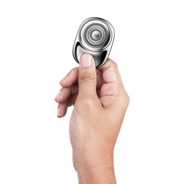 Momax Raze Mini | Rechargeable Pocket Shaver - Silver