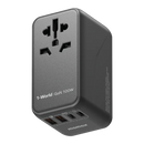 Momax 1-World | Universal 4-Port Travel GaN Charger 100W - Black
