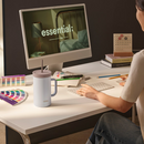 [Engraving Available] Thermos TKHA-1000K 1.0L Vacuum Insulated Mug with Straw