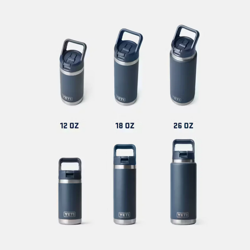 Yeti Rambler® Jr. 12 OZ Kids Water Bottle With Color-Matched Straw Cap - Wetlands Camo