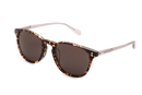 (Markdown) Rocket Eyewear MTO P3 Classic Sunglasses - Caviar Tortoise & Rosé with Brown Polarized Lenses (Tortoise and Crystal) - Raised Asian Fit