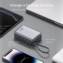 Aukey PB-Y92L 20K mAh 35W Swivel Mini L Power Bank with USB C and Lightning Cable - CCC Certification