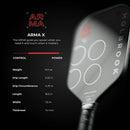 Holbrook Arma Metallic X 14mm Pickleball Paddle