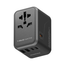 Momax 1-World | GaN Charger 5-Ports PD70W + AC Travel Adapter