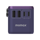 Momax 1-World | GaN Charger 5-Ports PD70W + AC Travel Adapter