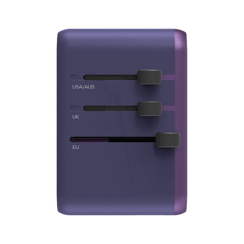 Momax 1-World | GaN Charger 5-Ports PD70W + AC Travel Adapter