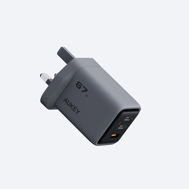 Aukey PA-C3 Comet Mix 3 67W PD Wall Charger with GaN Technology