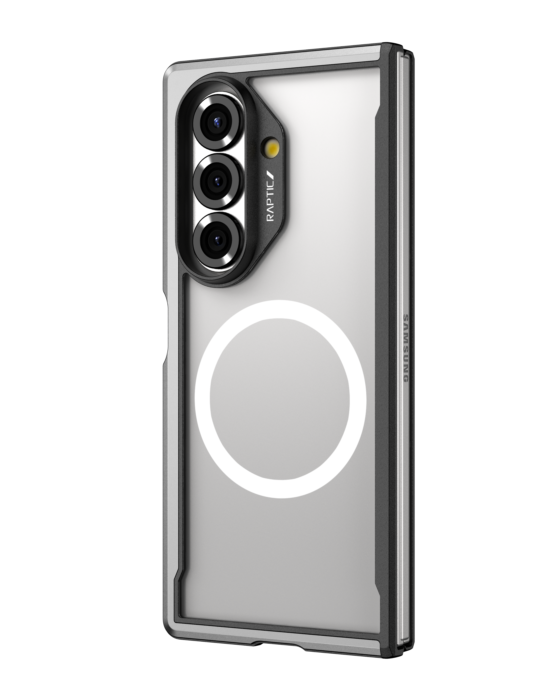 Raptic Shield Classic with Front Screen Protection Magnet Case for Samsung Galaxy Z Fold 7