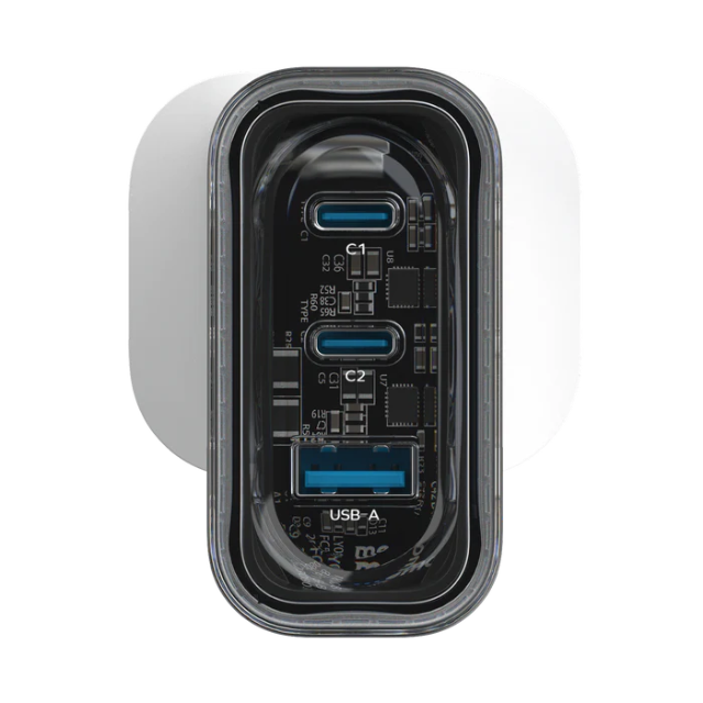 Momax 1-Charger Flow+ | PD 80W GaN Wall Charger (3 Ports)