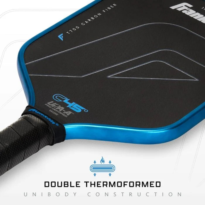 Franklin C45 Carbon Fibre 14mm Hybrid Pickleball Paddle - Blue