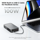 Aukey PB-Y48 130W Spark Sling 20000mAh Power Bank With Built in USB C Cable