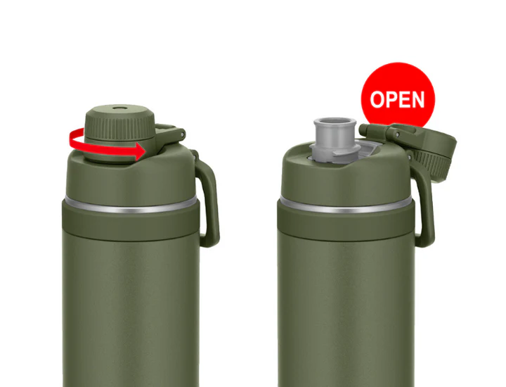 Thermos FJU-1500 1.5L Vacuum Insulated Sports Bottle with Carry Loop