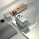 ADAM elements T70L | 70W Universal Travel Adapter w/ Built-In USB-C Cable